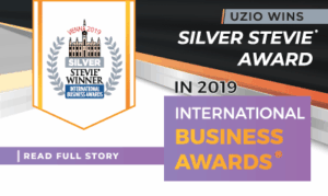 UZIO Wins Silver STEVIE Award In 2019 INTERNATIONAL BUSINESS AWARDS